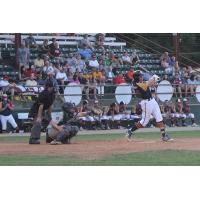 Wilson Tobs in exhibition action against the Fuquay-Varina Twins
