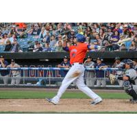 Travis Taijeron of the Syracuse Mets homered for the second straight night on Sunday