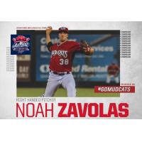 Carolina Mudcats pitcher Noah Zavolas