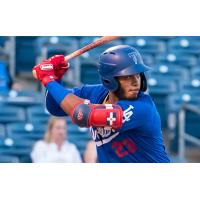 Cristian Santana accounted for 2 of the Tulsa Drillers' 12 hits in Tuesday's win over Frisco at ONEOK Field