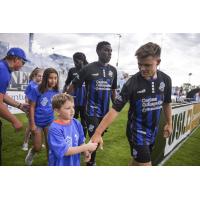 Colorado Springs Switchbacks FC enter the pitch
